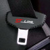 ST Line Leather Seatbelt Buckle Covers Fits Ford Fiesta Focus Puma Kuga Models ST Line Leather Seatbelt Buckle Covers Fits Ford Fiesta Focus Puma Kuga Models