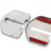 4x ST-Line Steel Door Lock Covers - Fits Ford Fiesta, Focus, Puma ST-Line