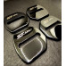 4x ST-Line Steel Door Lock Covers - Fits Ford Fiesta, Focus, Puma ST-Line