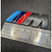 Matte Black BMW M Sport Emblem Badge - Fitment for Boot, Tailgate & Body Panel Matte Black BMW M Sport Emblem Badge - Fitment for Boot, Tailgate & Body Panel