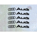 Curved Ring Audi Caliper Decals Premium Vinyl 5 Pack Curved Ring Audi Caliper Decals Premium Vinyl 5 Pack