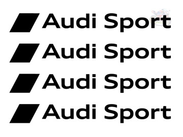 4x Audi Sport Caliper Decals - Premium Heat-Resistant Vinyl Stickers for Audi Brake Styling 4x Audi Sport Caliper Decals - Premium Heat-Resistant Vinyl Stickers for Audi Brake Styling
