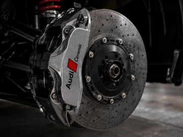 Audi Ceramic Caliper Decals - 6pc Set in 3 Sizes for S, RS & RSQ Models Audi Ceramic Caliper Decals - 6pc Set in 3 Sizes for S, RS & RSQ Models