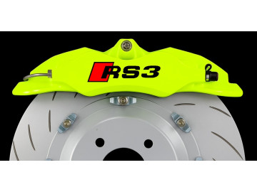 RS3 Caliper Stickers/Decals - Set of 4 Heat-Resistant Vinyl for Audi Brake Styling Mods RS3 Caliper Stickers/Decals - Set of 4 Heat-Resistant Vinyl for Audi Brake Styling Mods