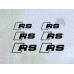 6x Audi RS Caliper Decals 3 sizes - Heat Resistant Vinyl Stickers for RS3 RS4 RS5 RS6 RS7 - Brake Caliper Custom Mod 6x Audi RS Caliper Decals 3 sizes - Heat Resistant Vinyl Stickers for RS3 RS4 RS5 RS6 RS7 - Brake Caliper Custom Mod