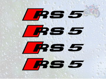 Audi RS5 Caliper Decals - Set of 4 | High-Temp Vinyl Brake Stickers UK Audi RS5 Caliper Decals - Set of 4 | High-Temp Vinyl Brake Stickers UK