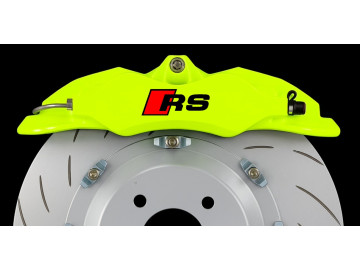 4x Audi RS Caliper Decals - Heat Resistant Vinyl Stickers for RS3 RS4 RS5 RS6 RS7 - Brake Caliper Custom Mod 4x Audi RS Caliper Decals - Heat Resistant Vinyl Stickers for RS3 RS4 RS5 RS6 RS7 - Brake Caliper Custom Mod