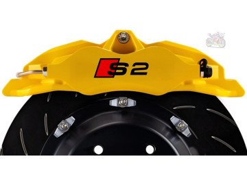4x Audi S2 Caliper Decals