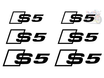 S5 Caliper Decals (3 Sizes) - Premium Heat-Resistant Vinyl Stickers for Audi Brake Styling S5 Caliper Decals (3 Sizes) - Premium Heat-Resistant Vinyl Stickers for Audi Brake Styling