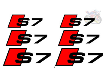 Audi S7 Caliper Decals - Vinyl Brake Stickers (3 Sizes) Audi S7 Caliper Decals - Vinyl Brake Stickers (3 Sizes)