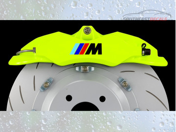 2x BMW M Sport Brake Caliper Decals Set of 6 Custom Size Heat Resistant Vinyl Stickers 2x BMW M Sport Brake Caliper Decals Set of 6 Custom Size Heat Resistant Vinyl Stickers