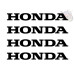 4x Honda Brake Caliper Stickers | Civic Integra Accord 4x Honda Brake Caliper Stickers | Civic Integra Accord