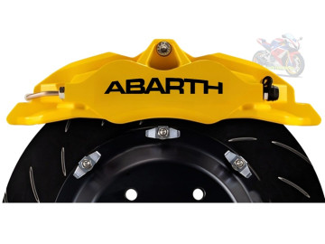 Abarth Caliper Decals | Set of 5 Heat-resistant Vinyl Brake Stickers Abarth Caliper Decals | Set of 5 Heat-resistant Vinyl Brake Stickers