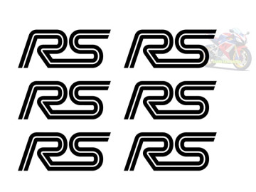 6x Ford RS Caliper Decals Double Line Logo for Escort RS Sierra Cosworth and Focus RS 6x Ford RS Caliper Decals Double Line Logo for Escort RS Sierra Cosworth and Focus RS