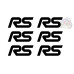 6x Ford RS Caliper Decals – Selectable Size Brake Stickers for Escort RS, Sierra Cosworth, Focus RS & Fiesta Builds 6x Ford RS Caliper Decals – Selectable Size Brake Stickers for Escort RS, Sierra Cosworth, Focus RS & Fiesta Builds