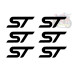 6x Ford ST Caliper Decals Selectable Size for Fiesta ST Focus ST and Puma ST 6x Ford ST Caliper Decals Selectable Size for Fiesta ST Focus ST and Puma ST