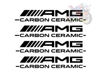 AMG Carbon Ceramic Caliper Decals Set of 4 High Temp Vinyl AMG Carbon Ceramic Caliper Decals Set of 4 High Temp Vinyl