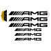Custom Size Mix and Match Set of 6 AMG Caliper Decals UK Made Premium Vinyl Custom Size Mix and Match Set of 6 AMG Caliper Decals UK Made Premium Vinyl