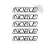 Set of 5 Noble Caliper Decals Premium Vinyl Choice of Sizes Set of 5 Noble Caliper Decals Premium Vinyl Choice of Sizes