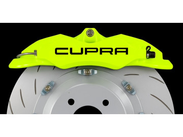 Cupra Brake Caliper Decals for Born Leon Ateca  and more - Set of 6 | Heat-Resistant Stickers