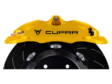 Cupra Caliper Decals 6 Pack with 3 Size Options Made in UK Heat Resistant Vinyl Cupra Caliper Decals 6 Pack with 3 Size Options Made in UK Heat Resistant Vinyl