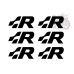 6x Volkswagen VW R Caliper Decals – Single Size Brake Caliper Stickers for Golf R Type 3, Scirocco R, Passat R36 6x Volkswagen VW R Caliper Decals – Single Size Brake Caliper Stickers for Golf R Type 3, Scirocco R, Passat R36