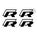 4x Volkswagen R Performance Caliper Decals - VW Golf R, T-Toc R, Tiguan R 4x Volkswagen R Performance Caliper Decals - VW Golf R, T-Toc R, Tiguan R