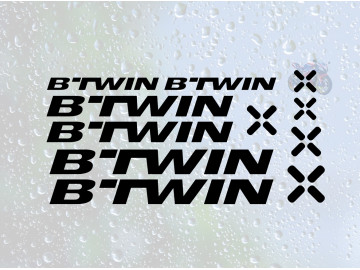 11pc BTWIN Decal Set for Rockrider Riverside and Triban Bikes 11pc BTWIN Decal Set for Rockrider Riverside and Triban Bikes