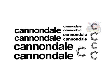 13 Piece Cannondale Decal Set Premium Vinyl Frame Stickers for MTB Road and Gravel Bikes 13 Piece Cannondale Decal Set Premium Vinyl Frame Stickers for MTB Road and Gravel Bikes