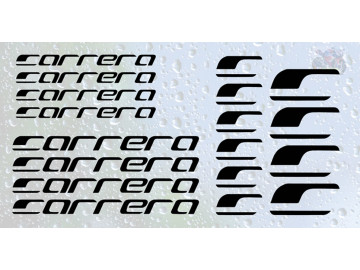 18pc Carrera Bike Frame Decal Set - Premium Replacement Stickers for MTB Gravel Cycles set 2 18pc Carrera Bike Frame Decal Set - Premium Replacement Stickers for MTB Gravel Cycles set 2