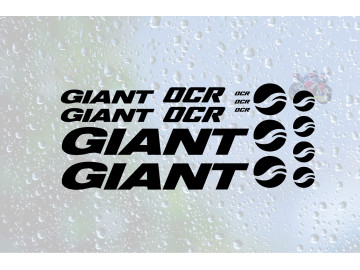 16pc Giant OCR Cut Vinyl Decal Set Road Bike Graphics 16pc Giant OCR Cut Vinyl Decal Set Road Bike Graphics