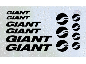 13pc Giant Bike Frame Decal Set - Premium Replacement Stickers for Giant Cycles set 2 13pc Giant Bike Frame Decal Set - Premium Replacement Stickers for Giant Cycles set 2