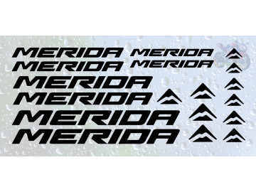 18pc Merida Decal Set Premium Vinyl Stickers for Merida Bikes 18pc Merida Decal Set Premium Vinyl Stickers for Merida Bikes