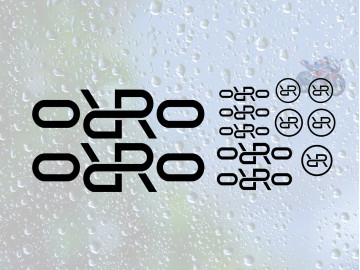 12pc Orro Decal Set Premium Vinyl Stickers for Road Gravel Terra Venturi Bikes 12pc Orro Decal Set Premium Vinyl Stickers for Road Gravel Terra Venturi Bikes