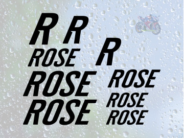 9pc ROSE Decal Set for Road Gravel MTB Bikes Premium Vinyl Cut in UK 9pc ROSE Decal Set for Road Gravel MTB Bikes Premium Vinyl Cut in UK