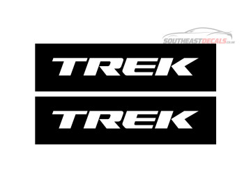 2x Trek Stencil Paint Mask Decals | Bike Frame Spray Paint Stencils