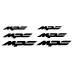 Mazda MPS Caliper Decals Set of 6 in 3 Sizes Premium Vinyl Made in the UK Mazda MPS Caliper Decals Set of 6 in 3 Sizes Premium Vinyl Made in the UK