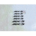 MX5 Caliper Decals Set of 6 in 3 Sizes Mazda Brake Caliper Stickers UK Made Premium Vinyl