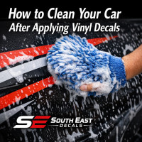 How to Clean Your Car After Applying Vinyl Decals  