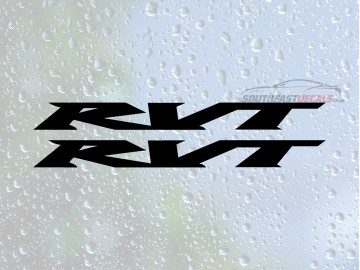 2x RVT Logo Decals Stickers Motorcycle Fairing Graphics Vinyl