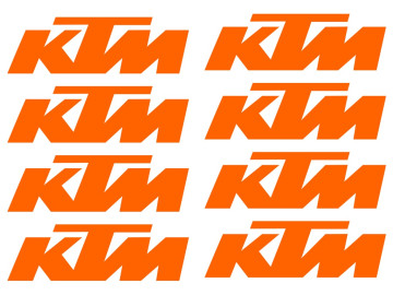 8pc KTM Decal Set - Vinyl Graphics for Motocross & Street Bike Customisation UK 8pc KTM Decal Set - Vinyl Graphics for Motocross & Street Bike Customisation UK