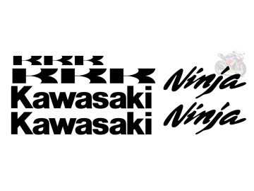 10pc Kawasaki Ninja Decal Set