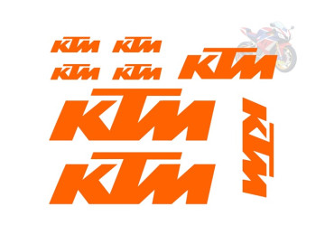 8pc KTM Motorbike Vinyl Decal Set Premium Stickers for Duke RC EXC 8pc KTM Motorbike Vinyl Decal Set Premium Stickers for Duke RC EXC