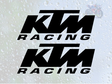 2x KTM Racing Vinyl Decals - Premium Stickers for SX-F, EXC-F & Duke 2x KTM Racing Vinyl Decals - Premium Stickers for SX-F, EXC-F & Duke