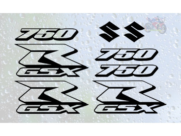 GSXR 750 Outline Decal Set - 8pc Thin Line Graphics GSXR 750 Outline Decal Set - 8pc Thin Line Graphics