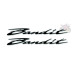 2x Suzuki Bandit Outline Decals for GSF600 GSF650 GSF1200 and GSF1250 Models 2x Suzuki Bandit Outline Decals for GSF600 GSF650 GSF1200 and GSF1250 Models