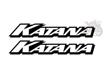 2x Suzuki Katana Decals - Premium Motorcycle Vinyl Stickers (UK Made) 2x Suzuki Katana Decals - Premium Motorcycle Vinyl Stickers (UK Made)