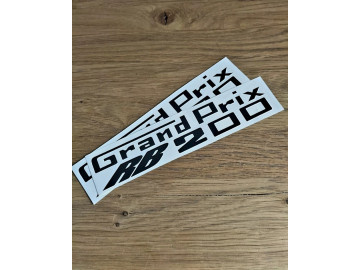 2x Grand Prix RB 200 decals 2x Grand Prix RB 200 decals