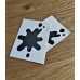2x Ink Splat Scooter Decals - Vespa PX & Lambretta LI Vinyl Stickers 2x Ink Splat Scooter Decals - Vespa PX & Lambretta LI Vinyl Stickers