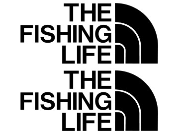 The fishing life decal